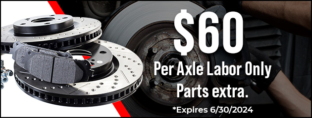 Axle Labor Special